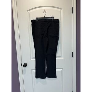 NWT 32 Degrees Sweatpants Straight Leg Jeans Black Size 10